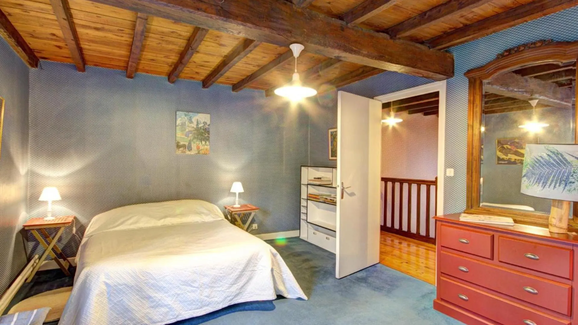 Grande Maison Avec Jardin, Cheminee Et Jeux D'Enfants, Ideale Pour Des Vacances Au Calme - Fr-1-496-95 Saint-Alban-les-Eaux 0*,